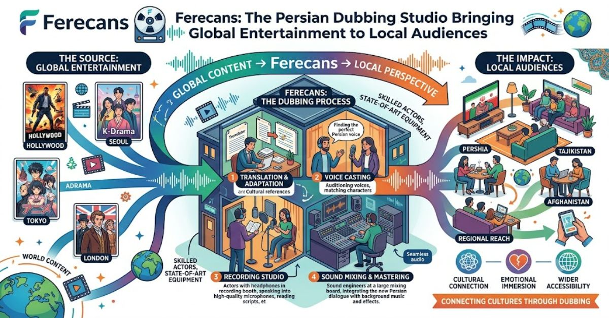 Ferecans: The Persian Dubbing Studio Bringing Global Entertainment to Local Audiences