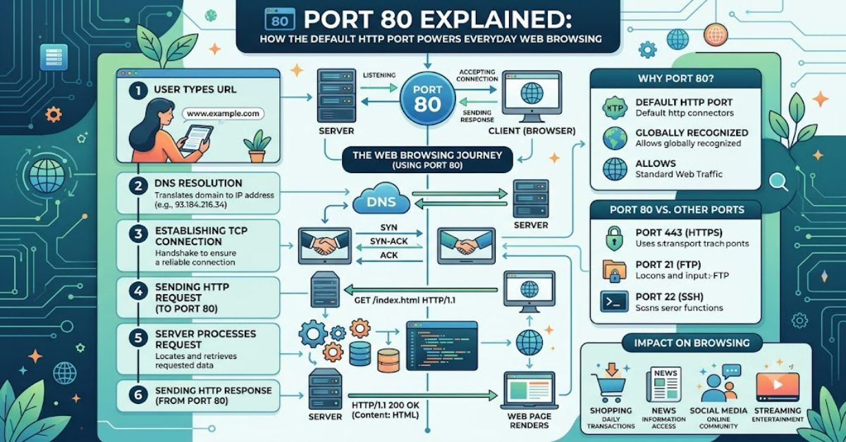 Port 80 Explained: How the Default HTTP Port Powers Everyday Web Browsing