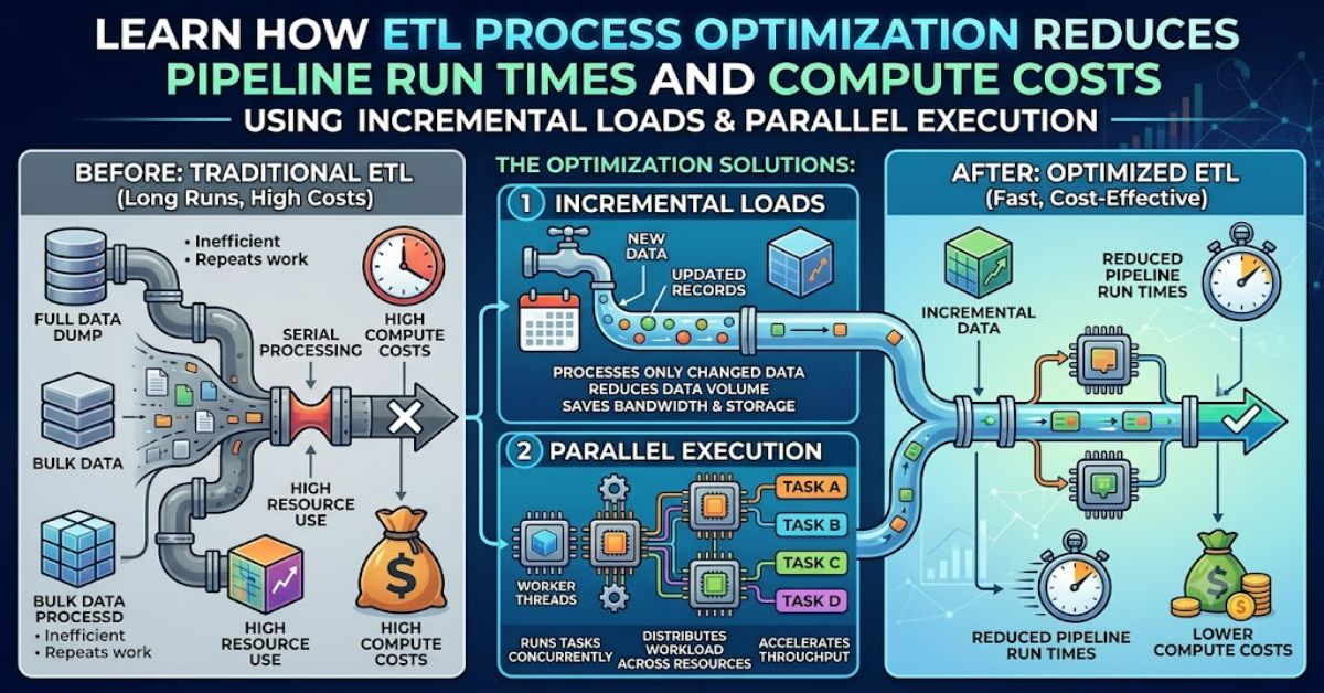 ETL Process Optimization: How to Build Faster and More Reliable Data Pipelines