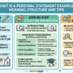 What Is a Personal Statement Example? Meaning, Structure and Tips