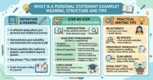 What Is a Personal Statement Example? Meaning, Structure and Tips