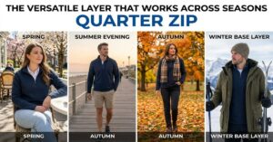 Quarter Zip: The Versatile Layer That Works Across Seasons