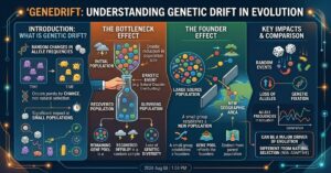 Genedrift: Understanding Genetic Drift and Its Role in Evolution