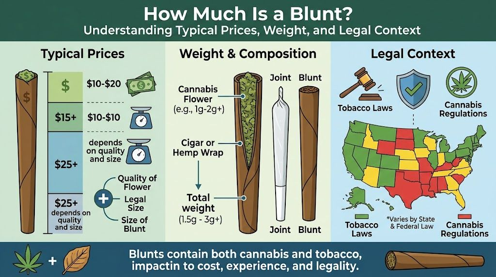 How Much Is a Blunt? Understanding Typical Prices, Weight and Legal Context