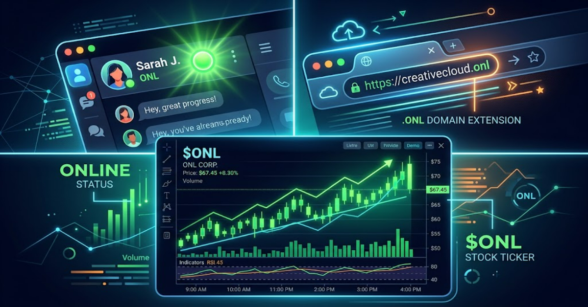 $ONL Meaning: Online, the .ONL Domain and Stock Ticker Explained