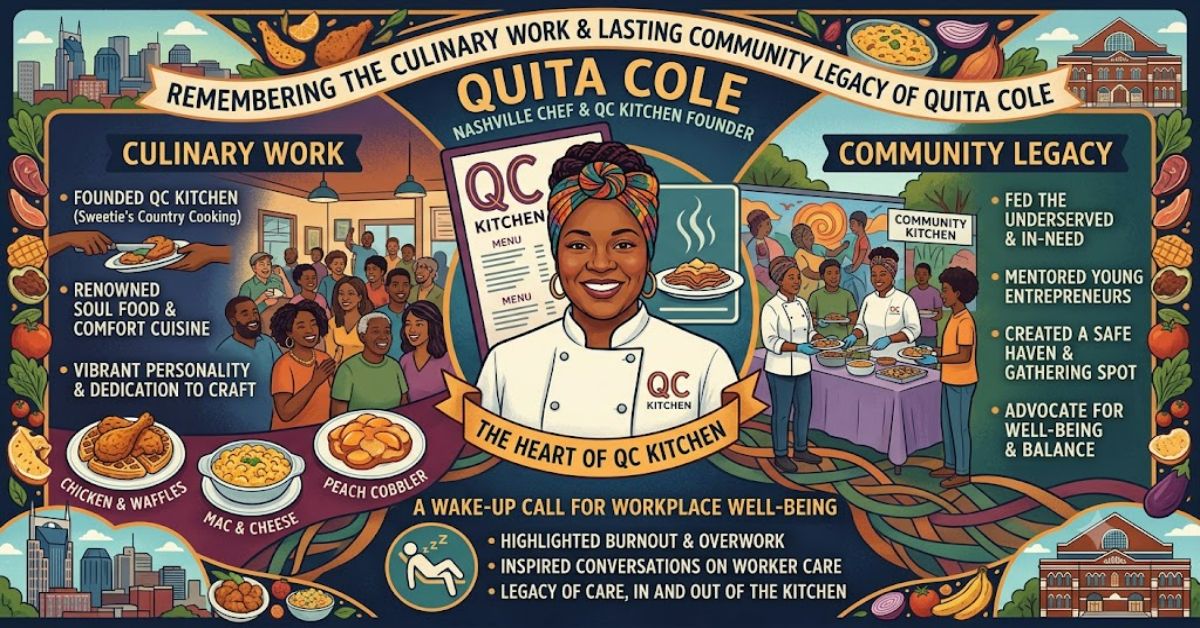 Quita Cole: Remembering the Nashville Chef and QC Kitchen Founder