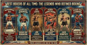 Best Boxers of All Time: The Legends Who Defined Boxing
