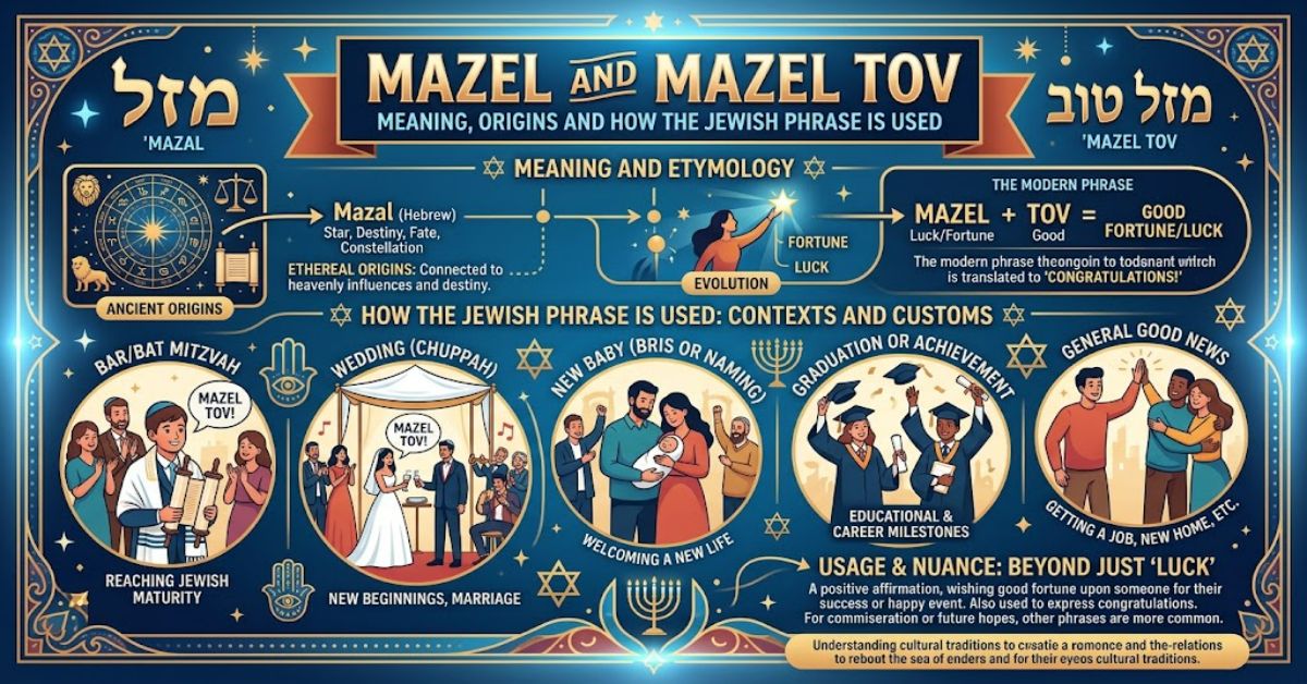 Mazel and Mazel Tov: Meaning, Origins and How the Jewish Phrase Is Used