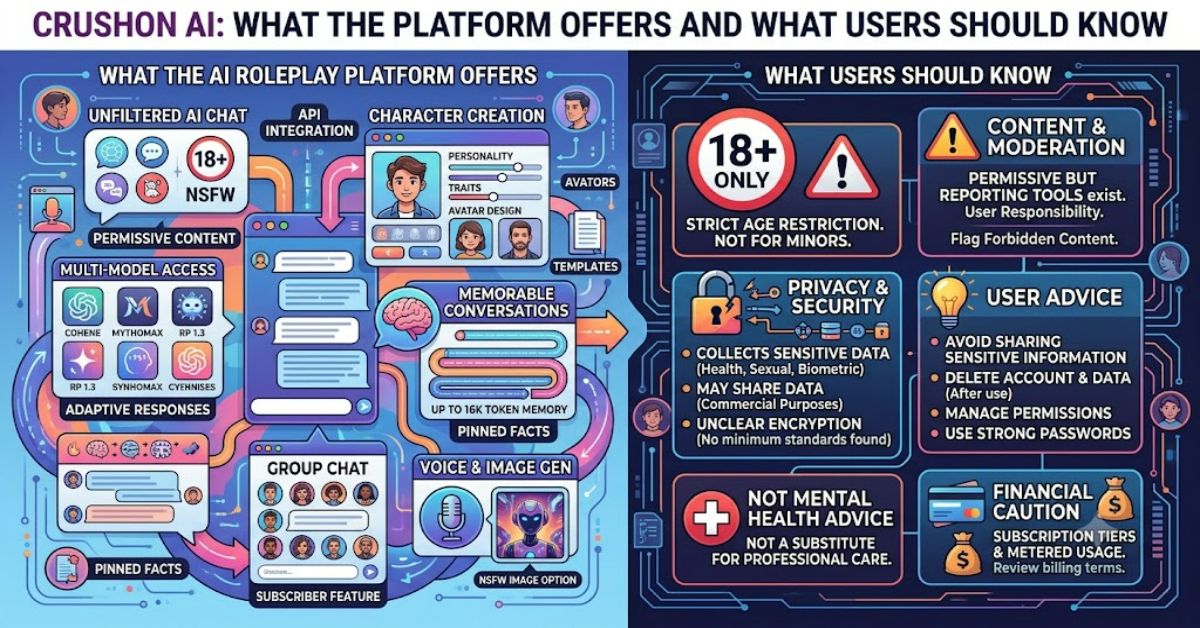 CrushOnAI: What the AI Roleplay Platform Offers and What Users Should Know