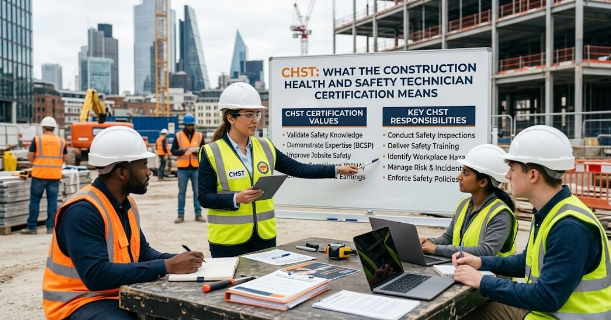 CHST: What the Construction Health and Safety Technician Certification Means