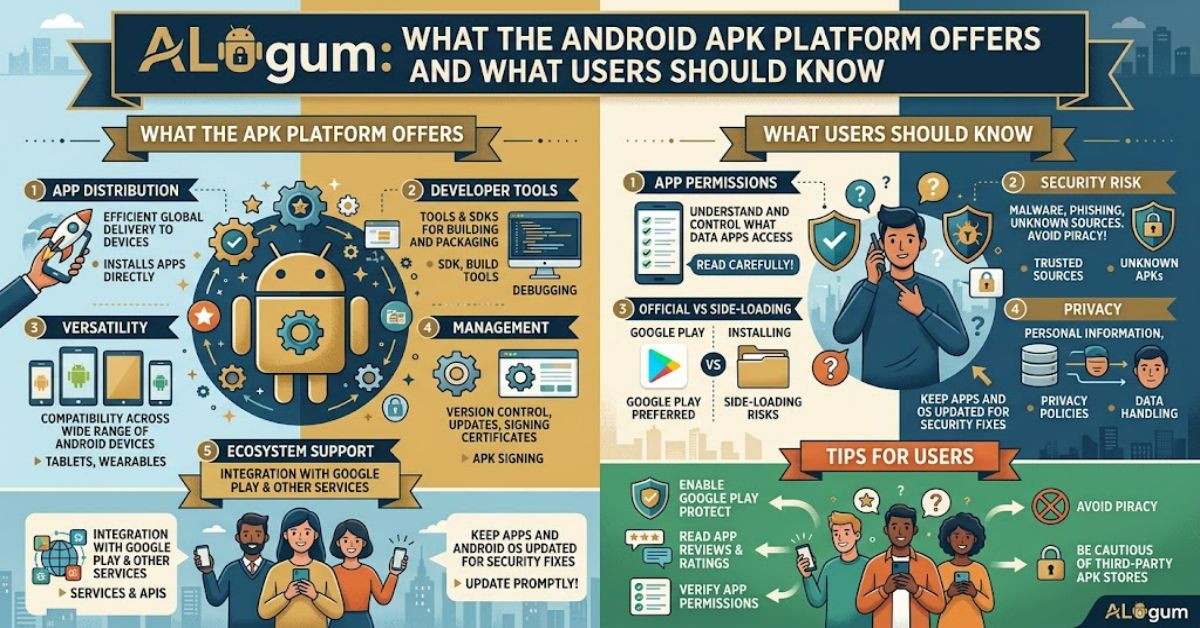 ALOgum: What the Android APK Platform Offers and What Users Should Know