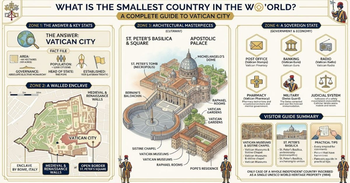 What Is the Smallest Country in the World? A Complete Guide to Vatican City