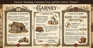 Garnry: Meaning, Common Uses and the Link to “Garner”