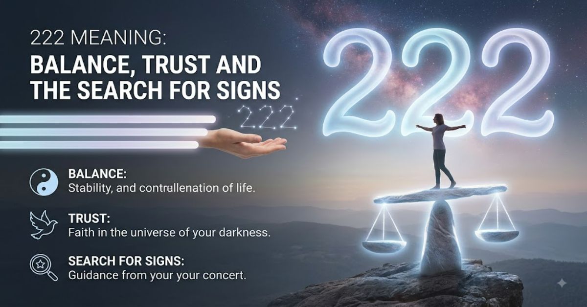 222 Meaning: Balance, Trust and the Search for Signs