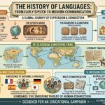The History of Languages: From Early Speech to Modern Communication