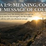 Joshua 1:9: Meaning, Context and the Message of Courage