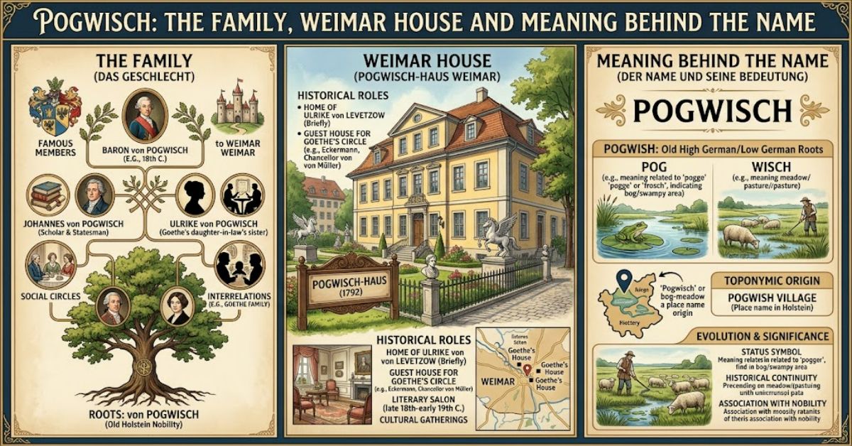 Pogwisch: The Family, Weimar House and Meaning Behind the Name