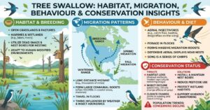 Tree Swallow: Habitat, Migration, Behaviour and Conservation Insights