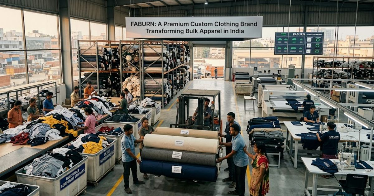 Faburn: A Premium Custom Clothing Brand Transforming Bulk Apparel in India