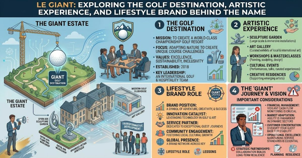 Le Giant: Exploring the Golf Destination, Artistic Experience and Lifestyle Brand Behind the Name
