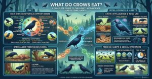 What Do Crows Eat? A Complete Guide to Their Diet, Intelligence and Feeding Habits