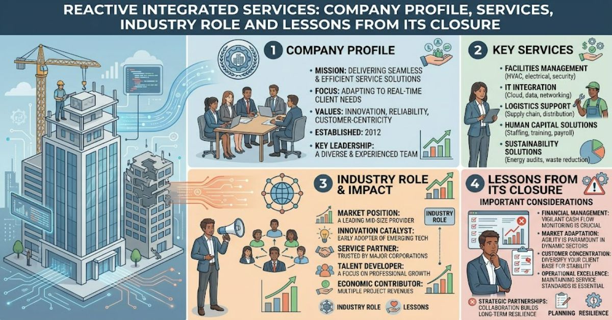 Reactive Integrated Services: Company Profile, Services, Industry Role and Lessons from Its Closure
