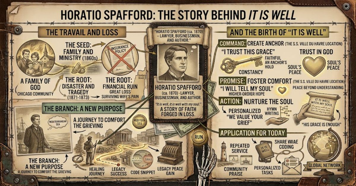 Horatio Spafford: The Story Behind It Is Well