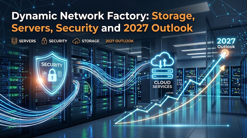 Dynamic Network Factory: Storage, Servers, Security and 2027 Outlook