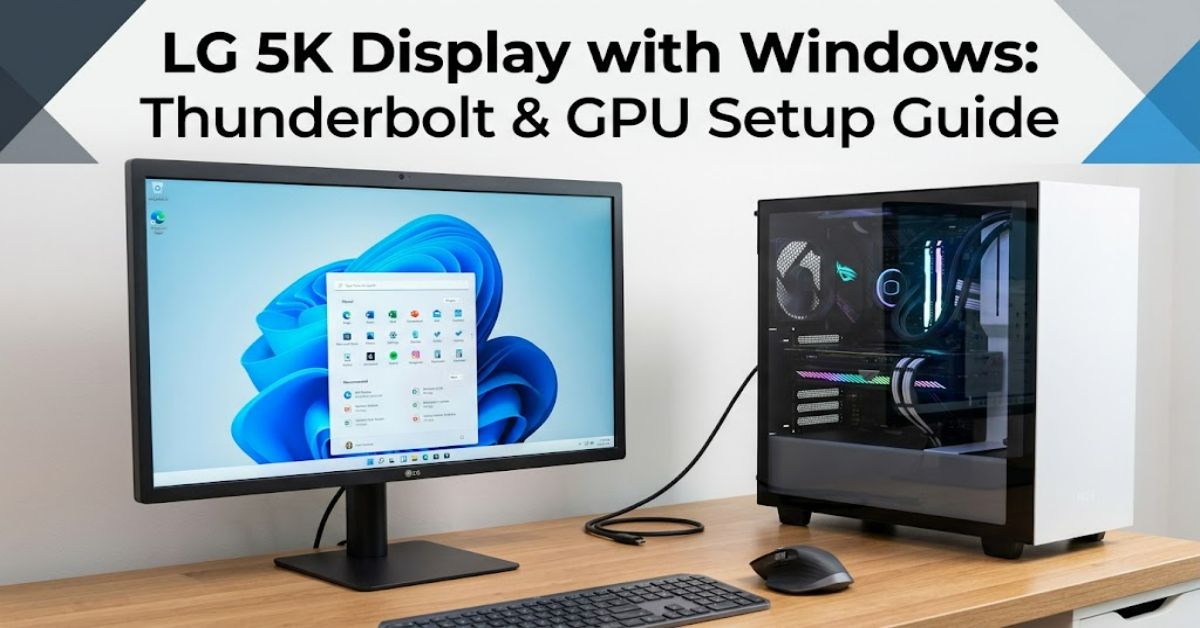 LG 5K Display Windows: Compatibility, Setup and Limits