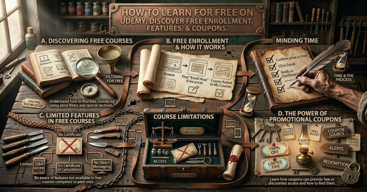 Udemy Free Courses: How to Learn for Free