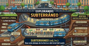 Subterráneo: Meaning, Translation and How the Spanish Word Is Used