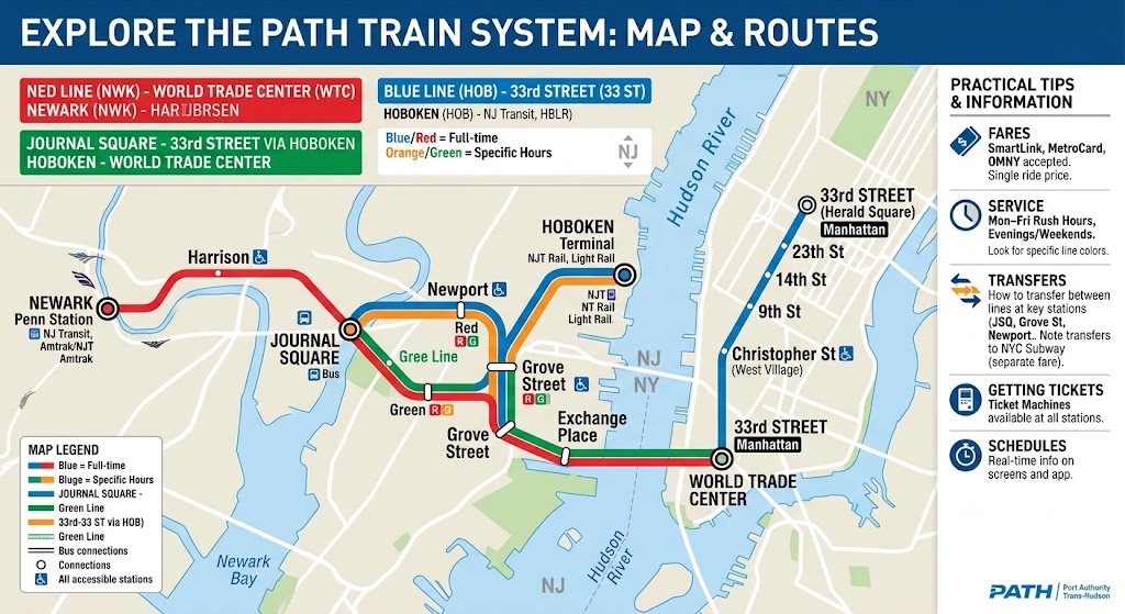 Path Train Map: A Practical Guide to PATH Lines, Stations and Routes