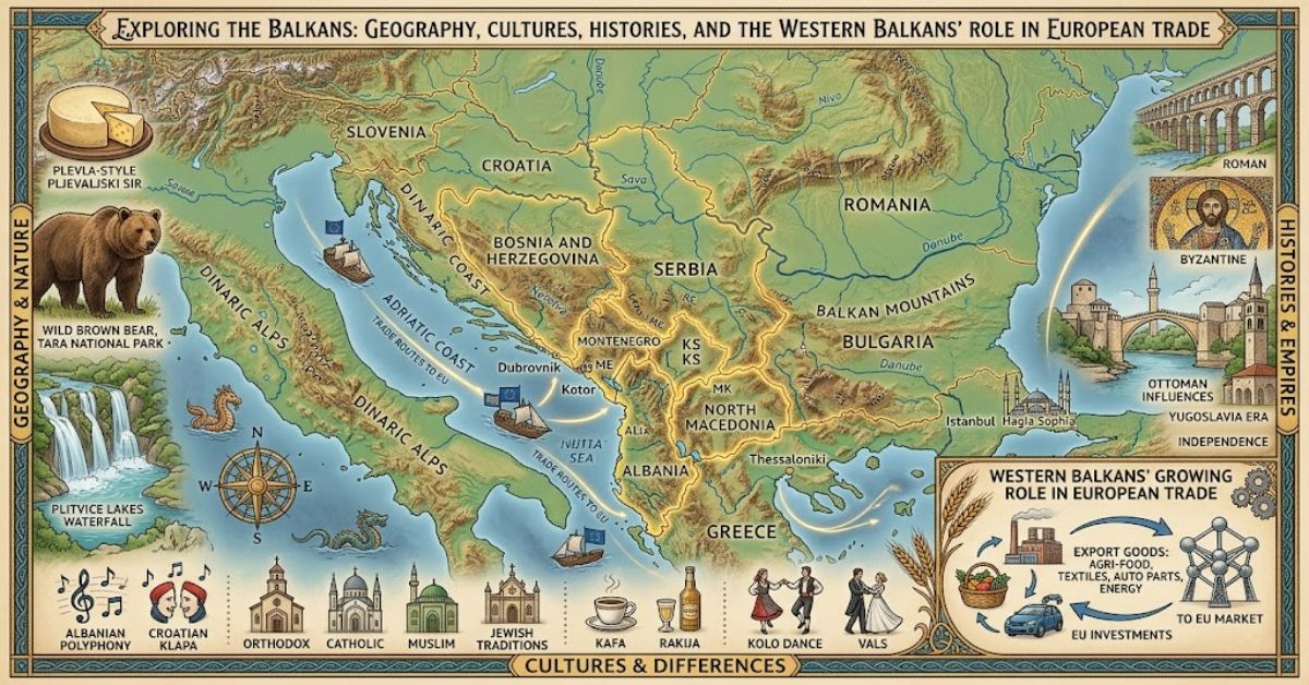 Balkan Countries: A Guide to the Region, Nations and Their Differences