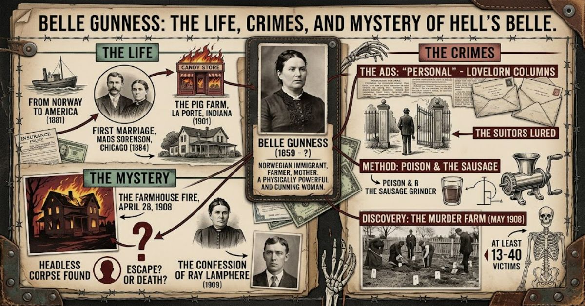 Belle Gunness: The Life, Crimes and Mystery of Hell's Belle