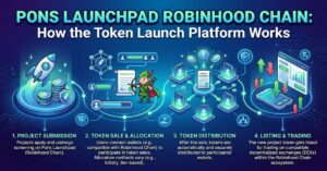 Pons Launchpad Robinhood Chain: How the Token Launch Platform Works