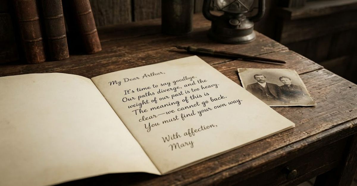 My Dear Arthur: The Meaning Behind Mary Linton’s Goodbye Letter