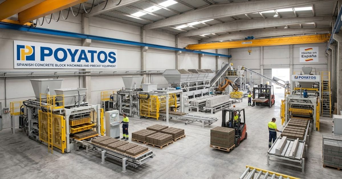 Poyatos: Spanish Concrete Block Machines and Precast Equipment