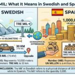 Tre Mil: What It Means in Swedish and Spanish