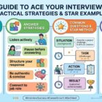 Prepare for common interview questions with practical answer strategies, STAR examples and preparation tips to help you communicate your skills with confidence.