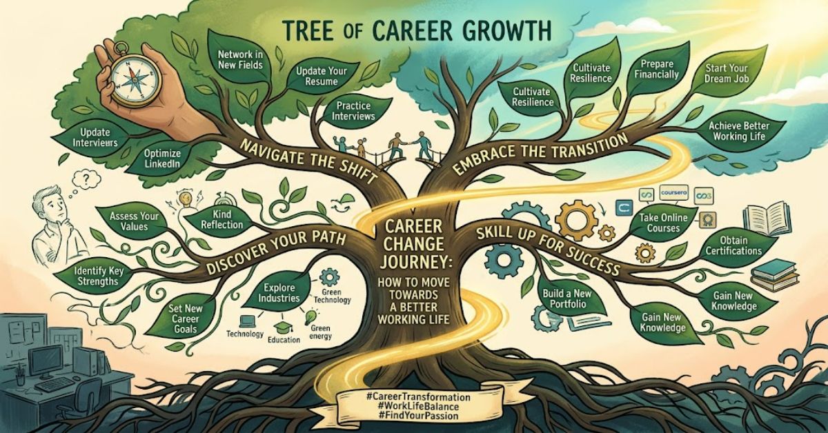 Career Change: How to Move Towards a Better Working Life