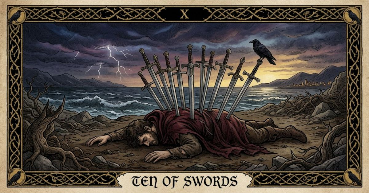 Ten of Swords: Meaning, Symbolism and Tarot Interpretation