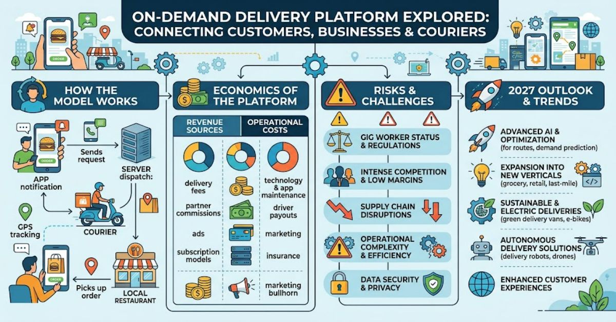 On-Demand Delivery Platforms: How the Model Works and What Comes Next
