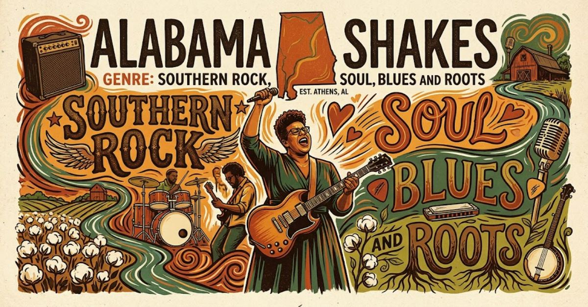 Alabama Shakes Genre: Southern Rock, Soul, Blues and Roots