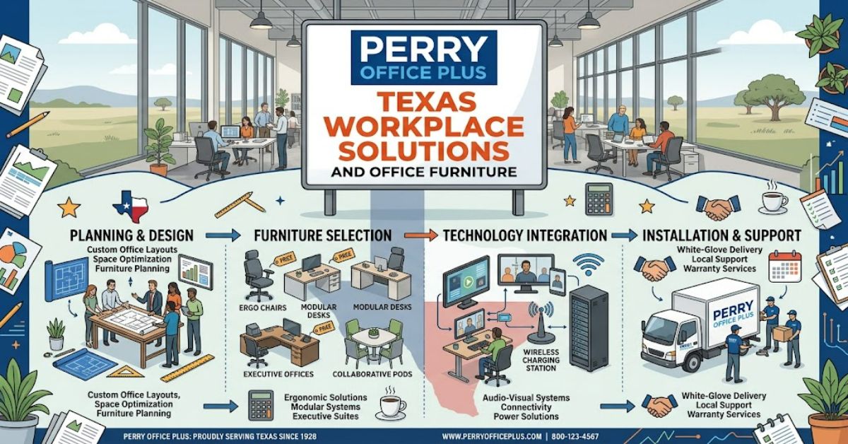 Perry Office Plus: Texas Workplace Solutions and Office Furniture