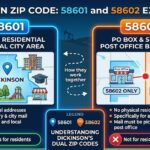 Dickinson Zip Code: 58601 and 58602 Explained