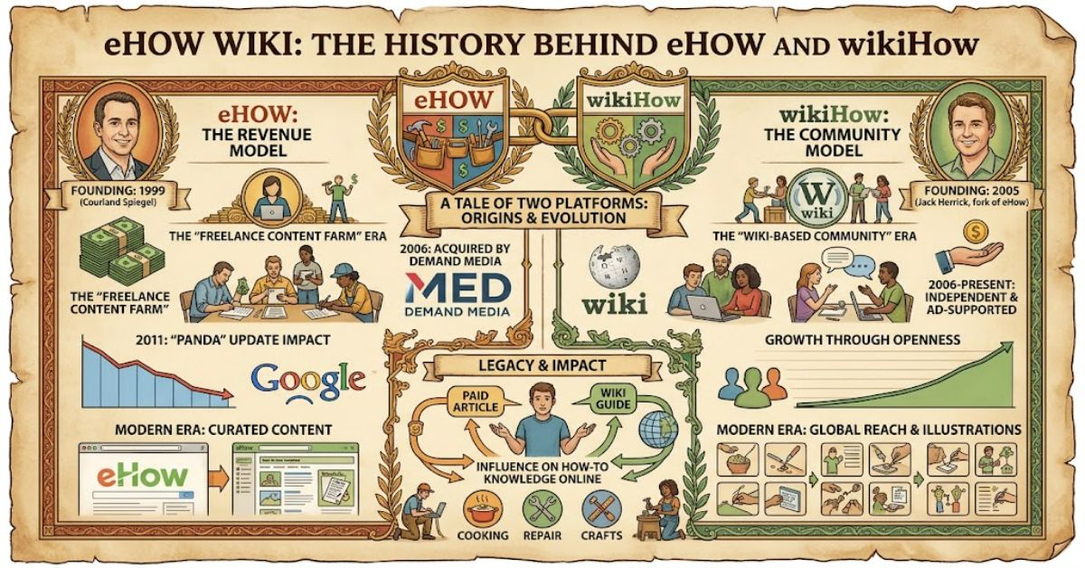 eHow Wiki: The History Behind eHow and wikiHow
