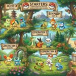 All Pokémon Starters: Every Starter Trio by Generation and Region