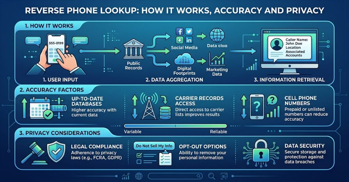 Reverse Phone Lookup: How It Works, Accuracy and Privacy