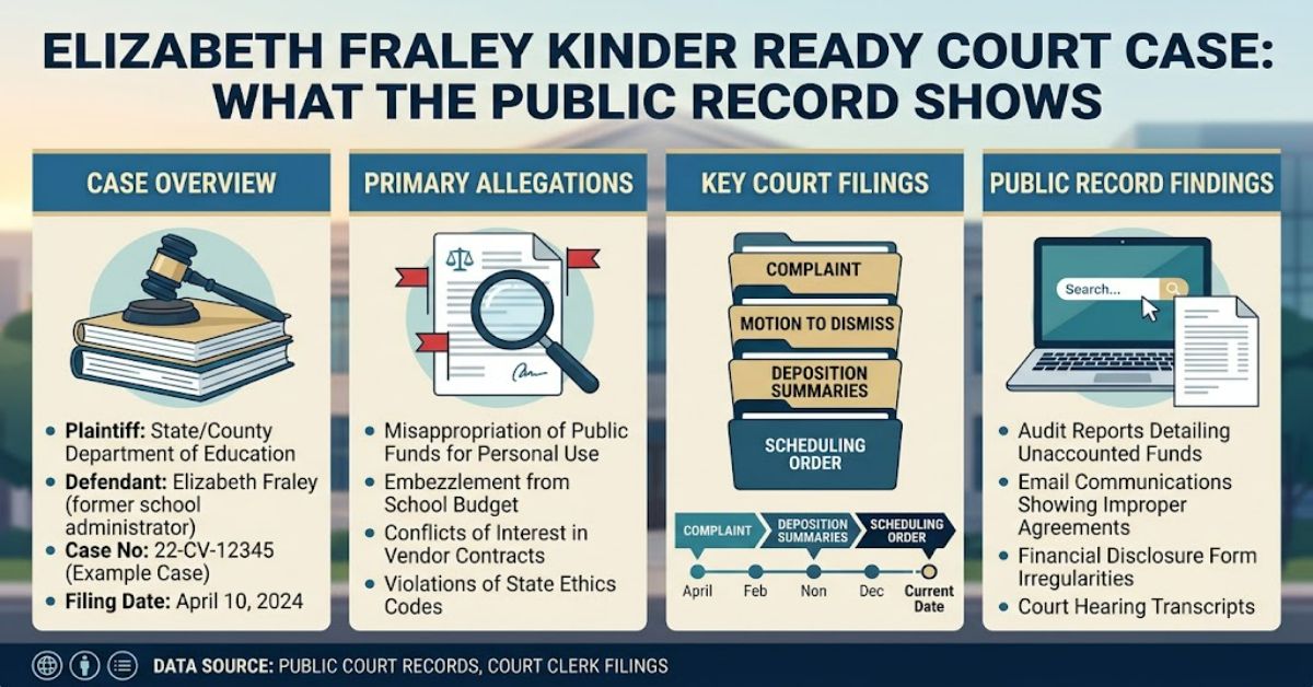 Elizabeth Fraley Kinder Ready Court Case: What the Public Record Shows