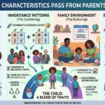 How Do the Characteristics of Mother and Father Pass to a Child?